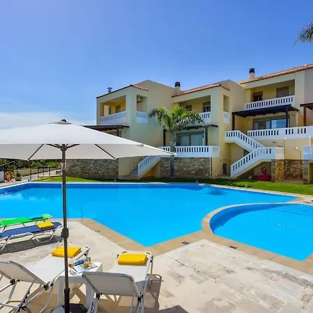 Pandora Maisonette With Beautiful Gardens And Pool Maleme (Crete)