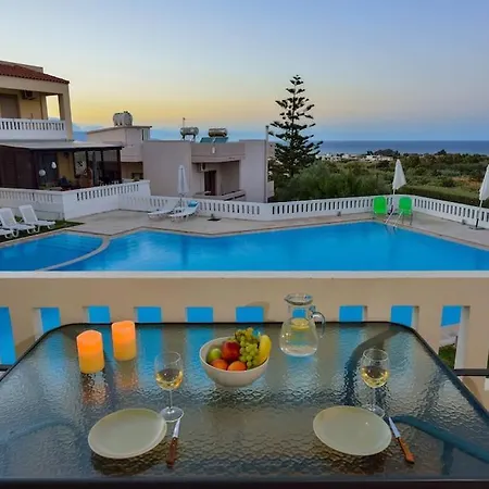 Lägenhet Pandora Maisonette With Beautiful Gardens And Pool Maleme